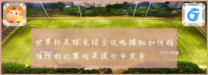 世界杯足球竞猜全攻略揭秘如何精准预测比赛结果提升中奖率